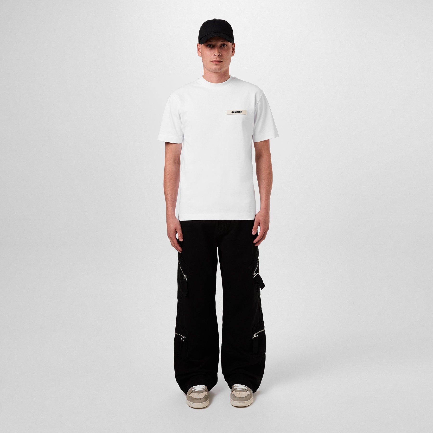 Le Marrone Zipped Cargo Trousers