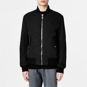 Logo Nylon Bomber Jacket