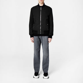 Logo Nylon Bomber Jacket
