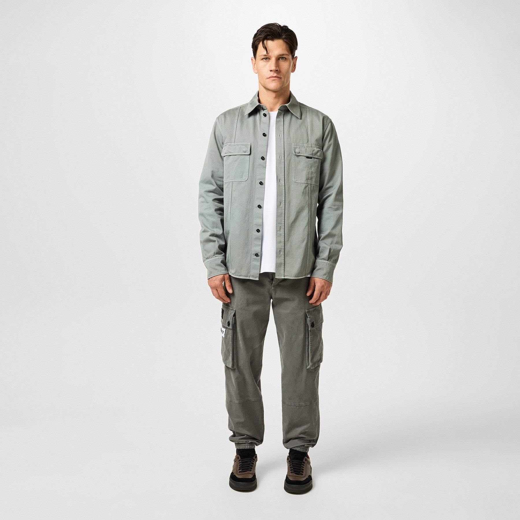 Cotton Cargo Trousers