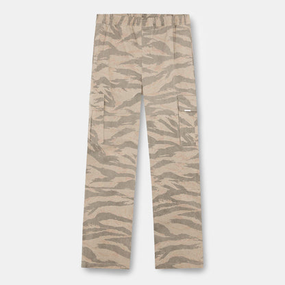 Camo Cotton Cargo Trousers