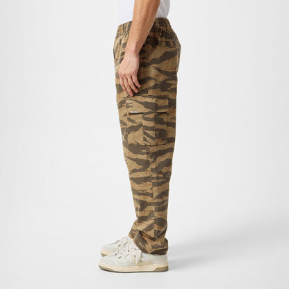 Camo Cotton Cargo Trousers
