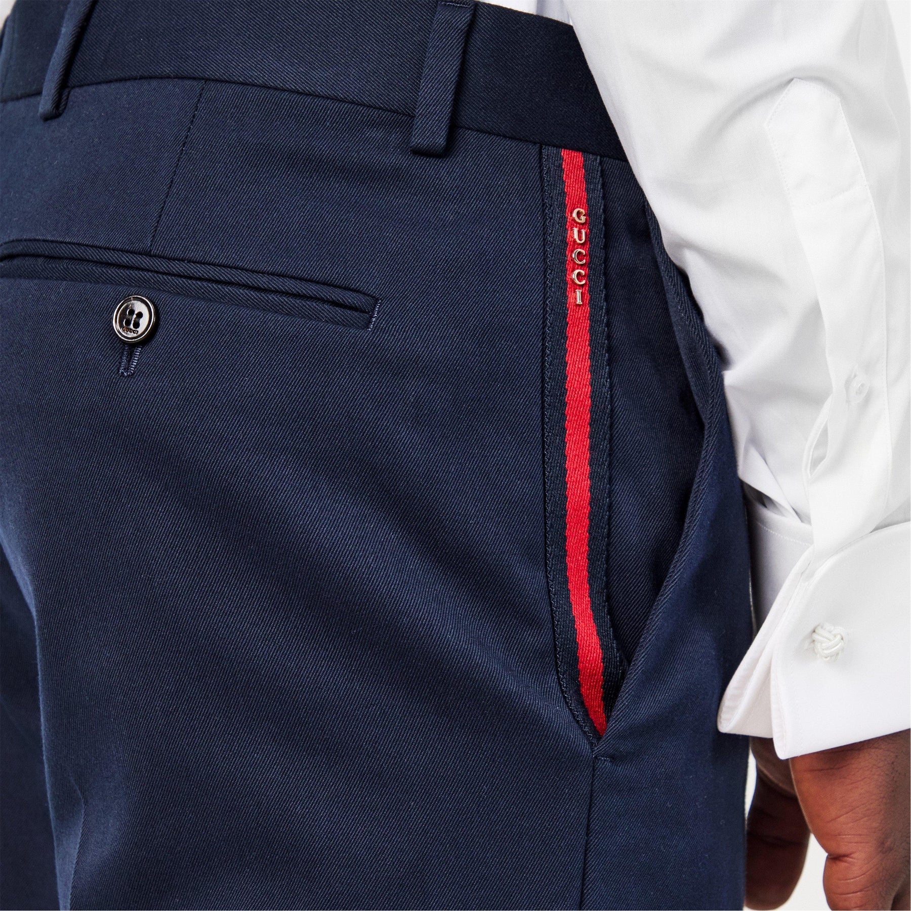 Web Gabardine Trousers