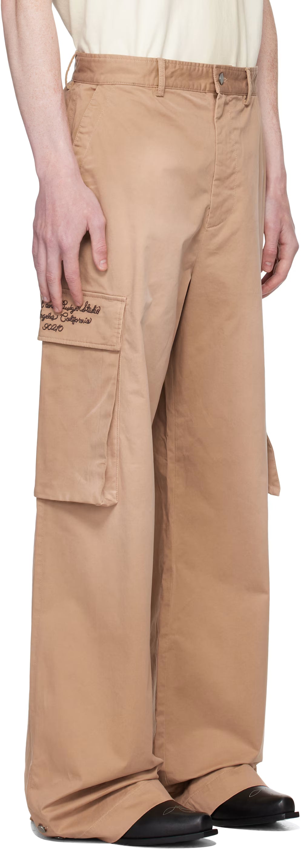 Tan 'AMIRI' Cargo Pants