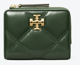 Tory Burch KIRA DIAMOND QUILT BI-FOLD WALLET - Wallets | Shop From The Mirage