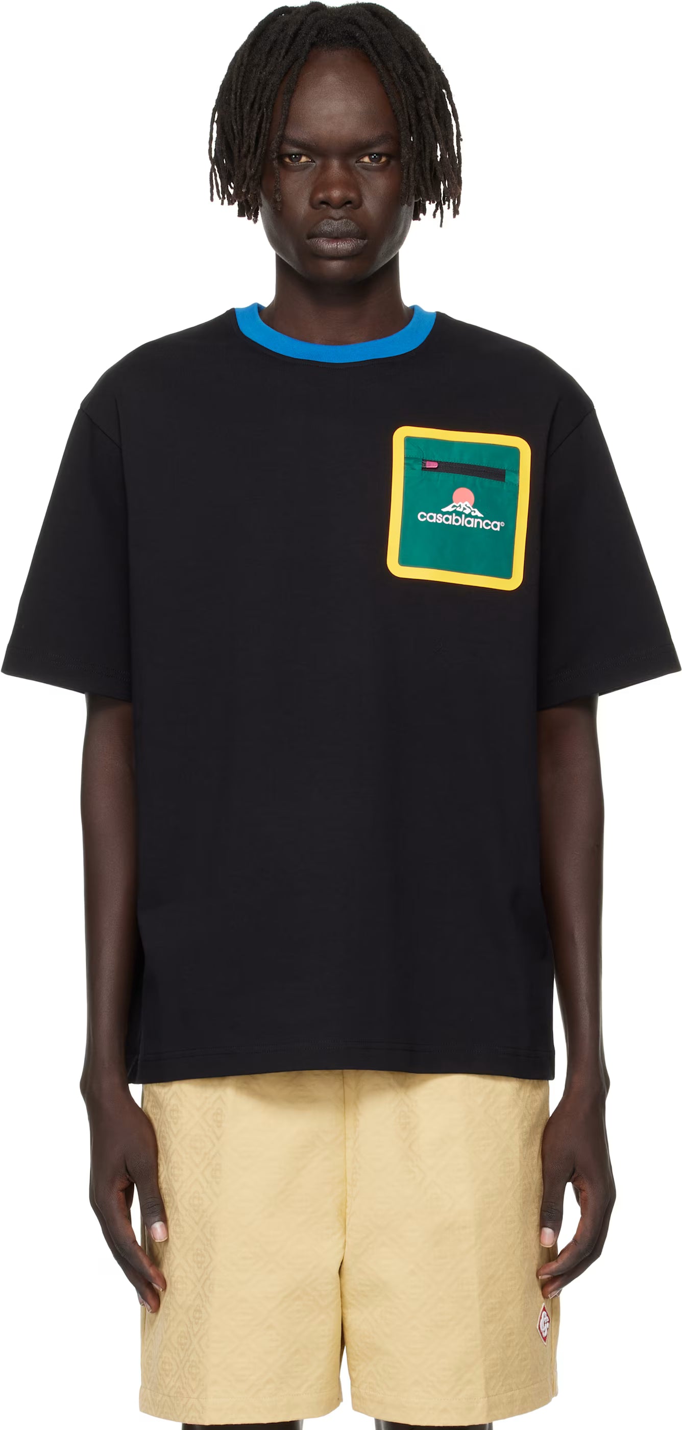 Black Montagne Short Sleeve T-shirt