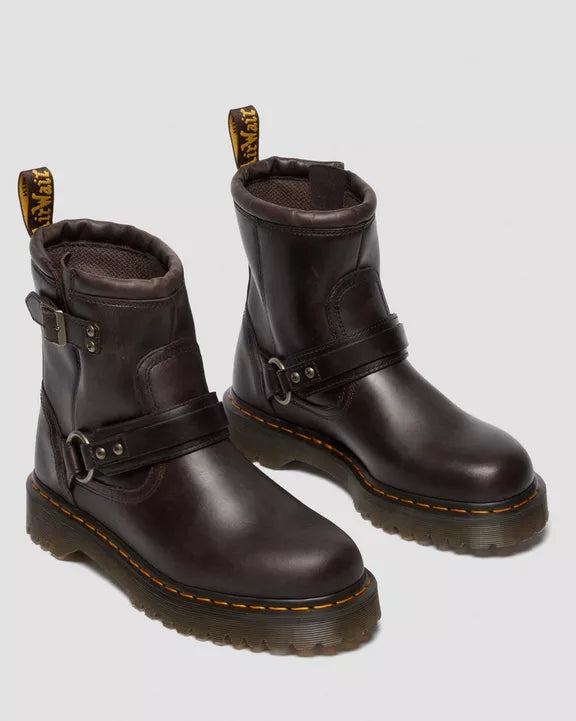 Anistone Harness Crazy Horse Biker Boots