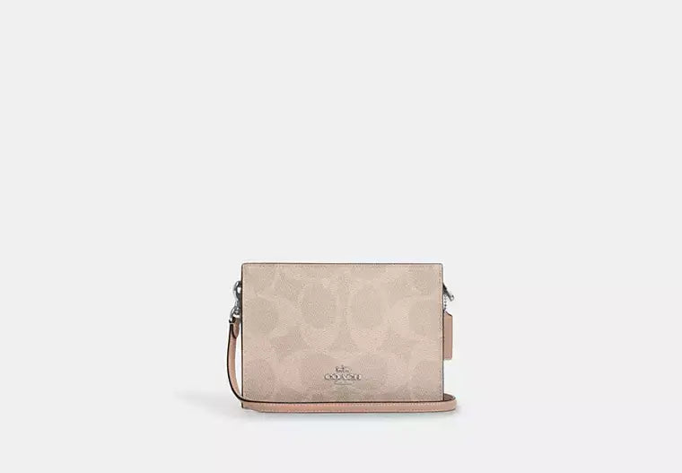 Coach Slim Crossbody Bag In Signature Canvas - Bags | Shop From The Mirage