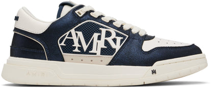 Navy & White Classic Low Sneakers