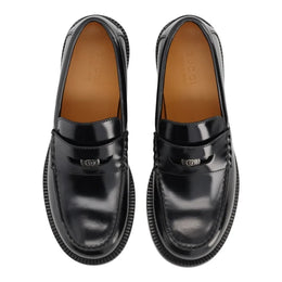 Gucci Black   Loafer   with   Removable   Detail