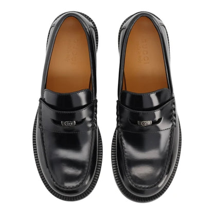 Gucci Black   Loafer   with   Removable   Detail