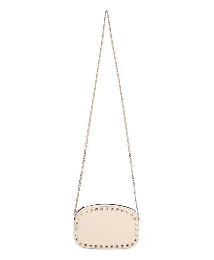 Studded Leather Crossbody Bag