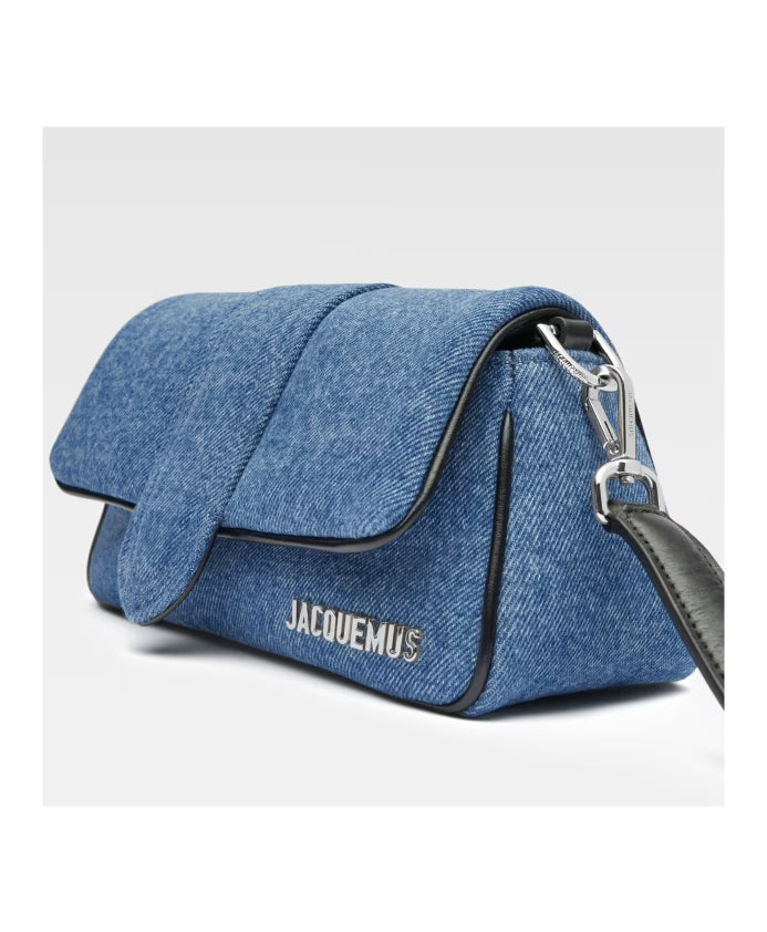 Blue Leather Mini Bag