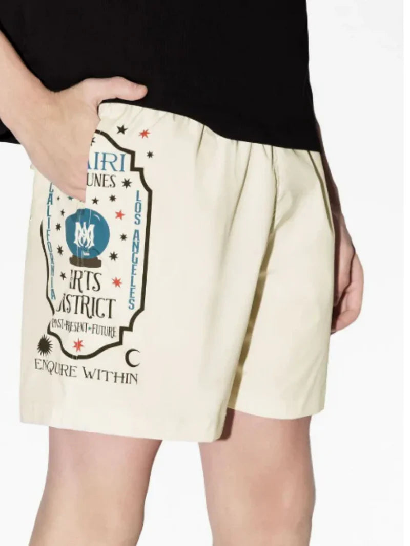 AMIRI FORTUNE SWIMSHORTS BIRCH