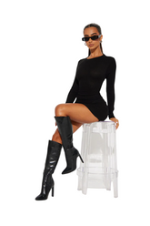 Never Basic Mini Dress - Black