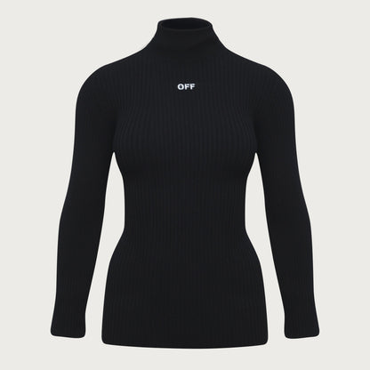 Knitted Crew Sweatshirt