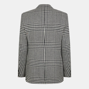 Dyllan Prince Of Wales Checked Stretch Blazer