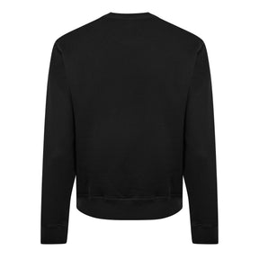 Icon Print Cotton Sweatshirt
