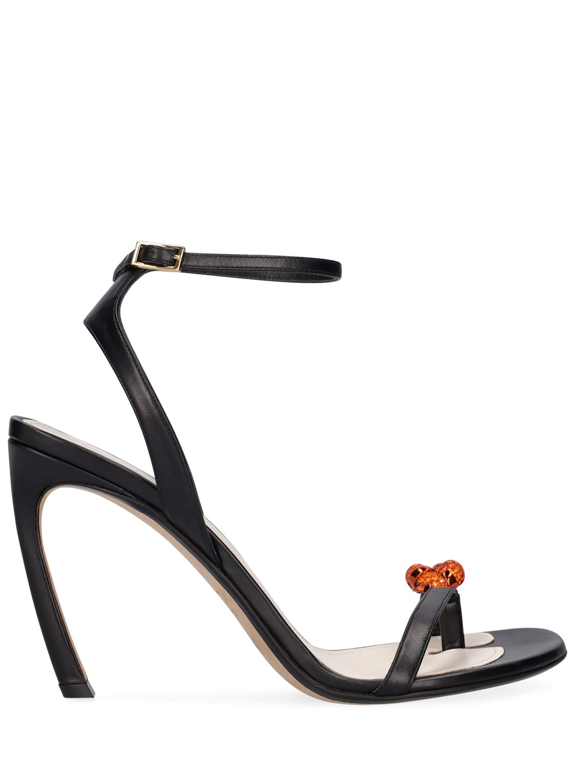 Lanvin Lanvin 95mm Swing leather high heel sandals - Size: UK 3 Heels | Shop From The Mirage