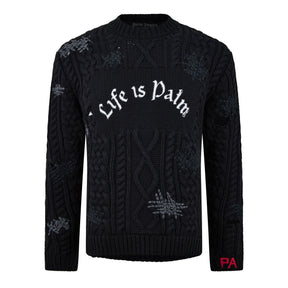 Life Is Palm Fisherman Jumper