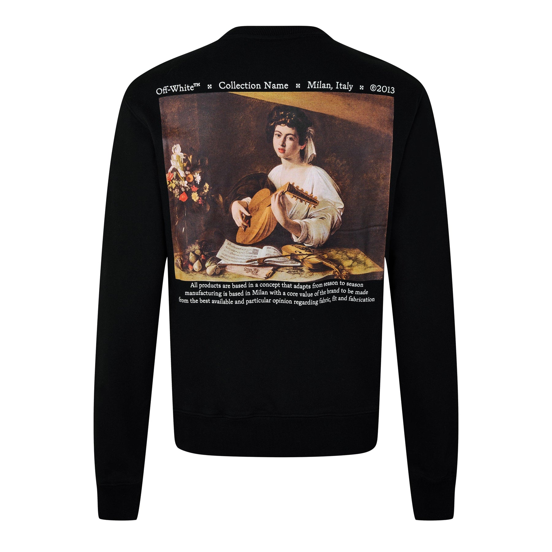 Caravaggio Lute Skate Slim Sweatshirt