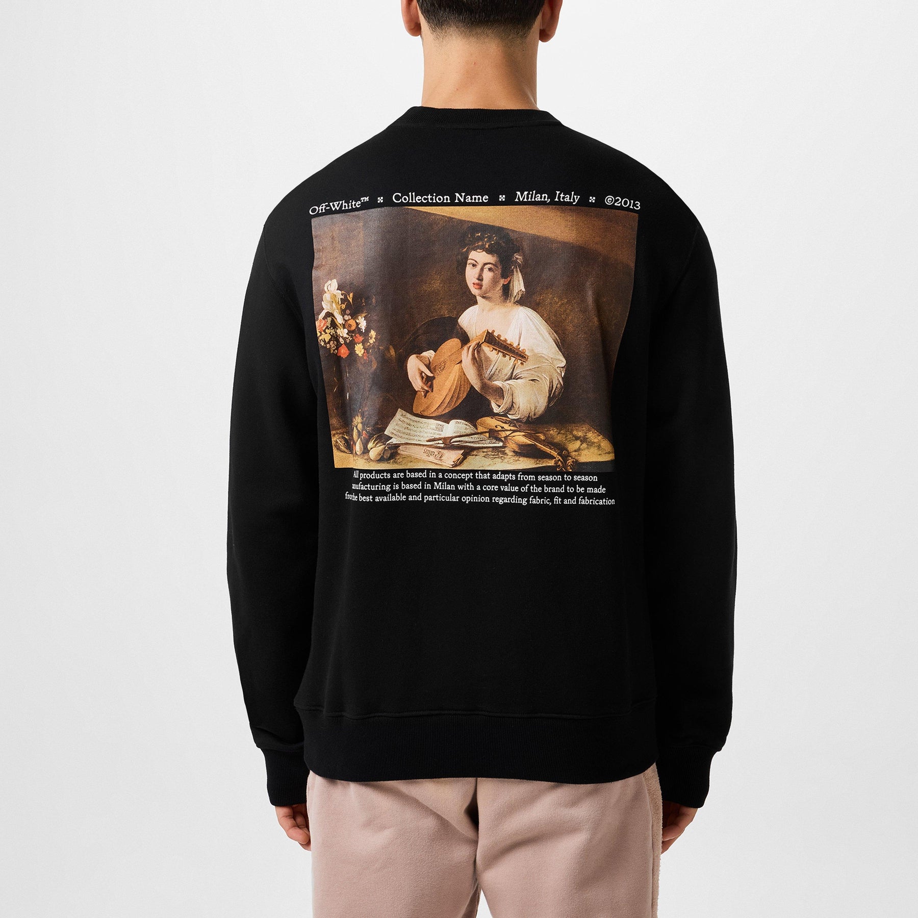 Caravaggio Lute Skate Slim Sweatshirt