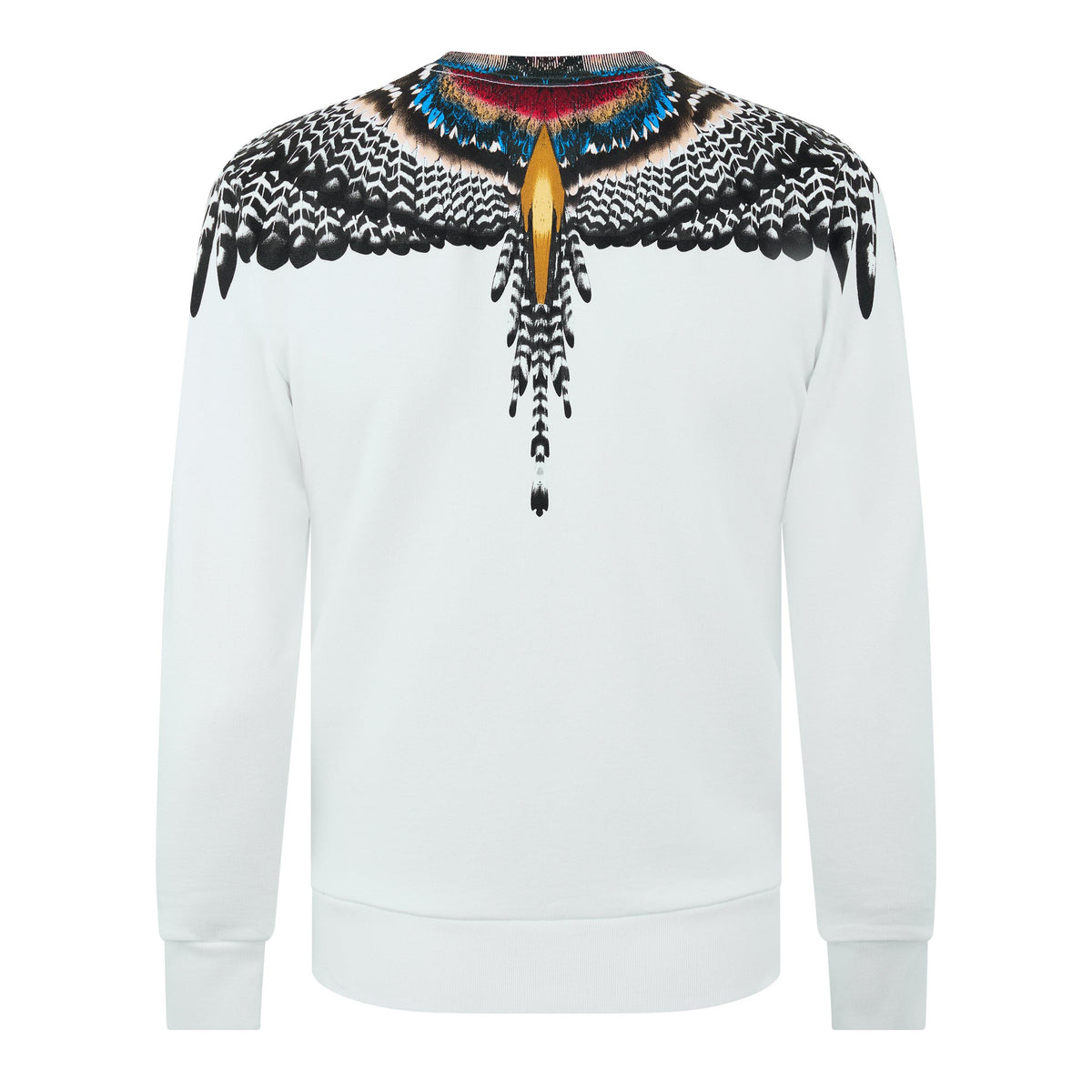 Wings Print Crew Neck Jumper