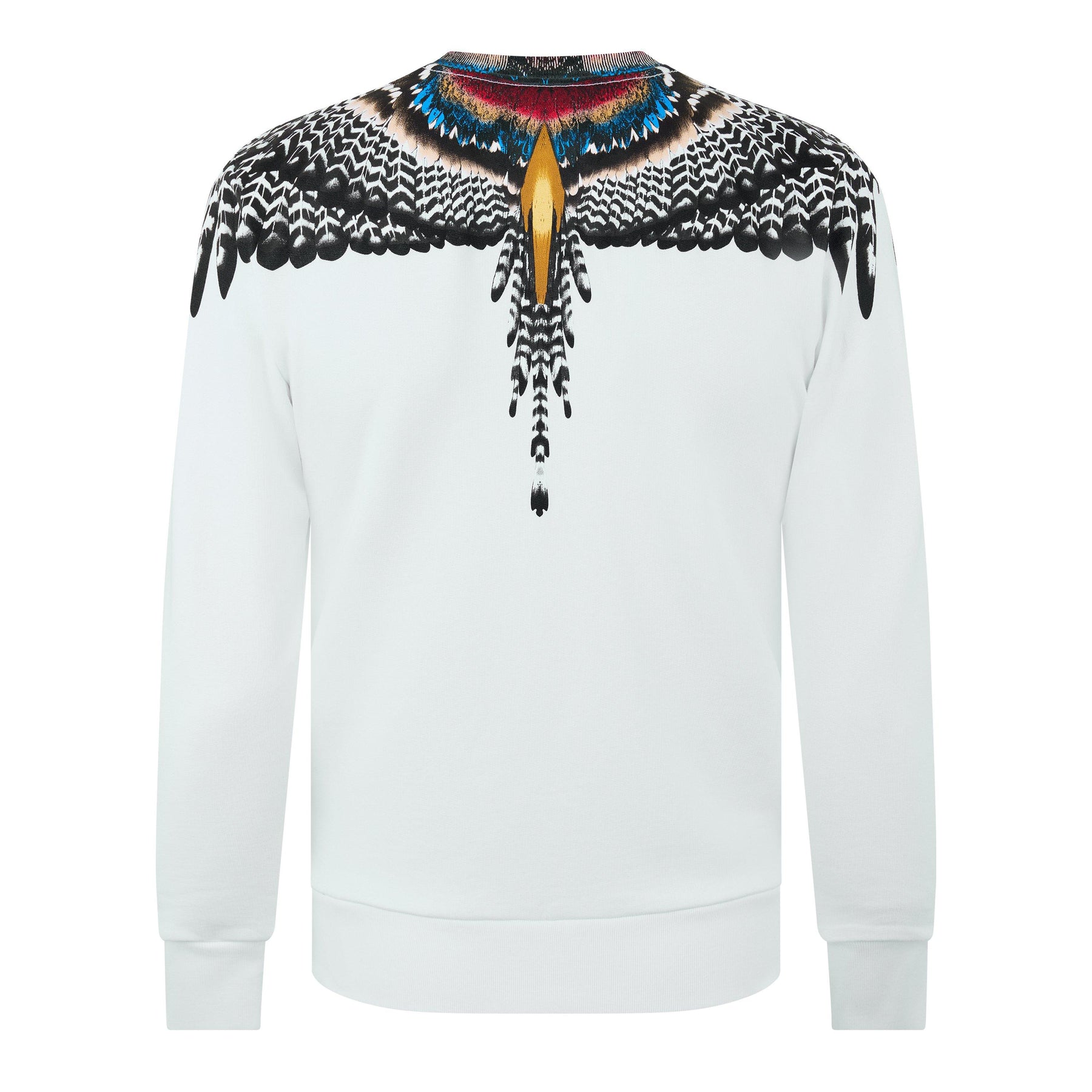 Wings Print Crew Neck Jumper