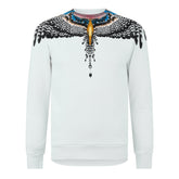 Wings Print Crew Neck Jumper