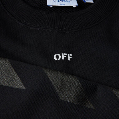 Cornly Diag Crew Sweatshirt
