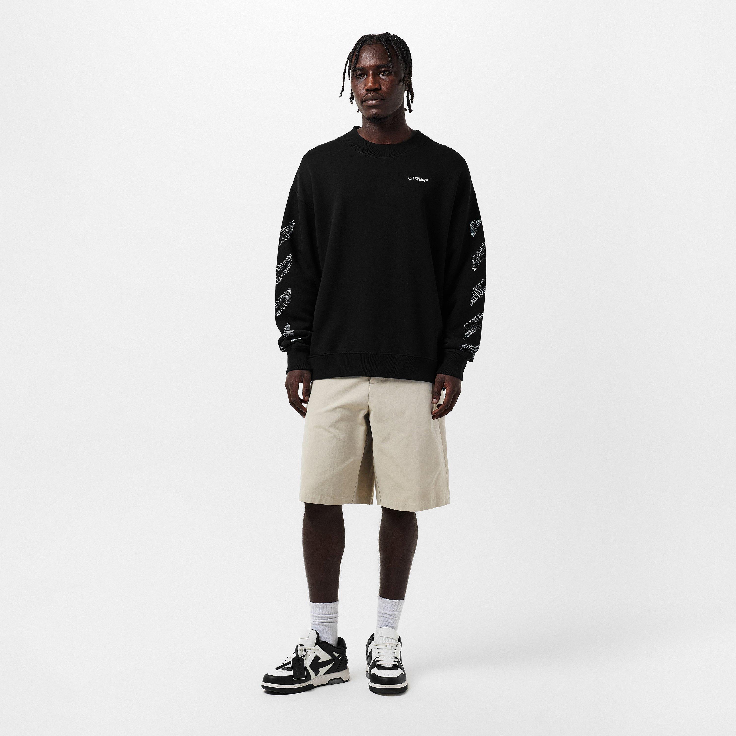 Scrib Skate Relaxed Fit Crew Sweatshirt