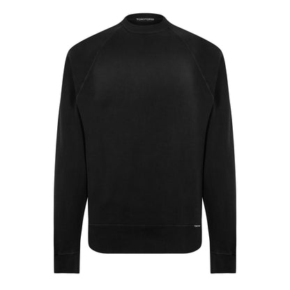 Plain Cotton Crew Sweatshirt