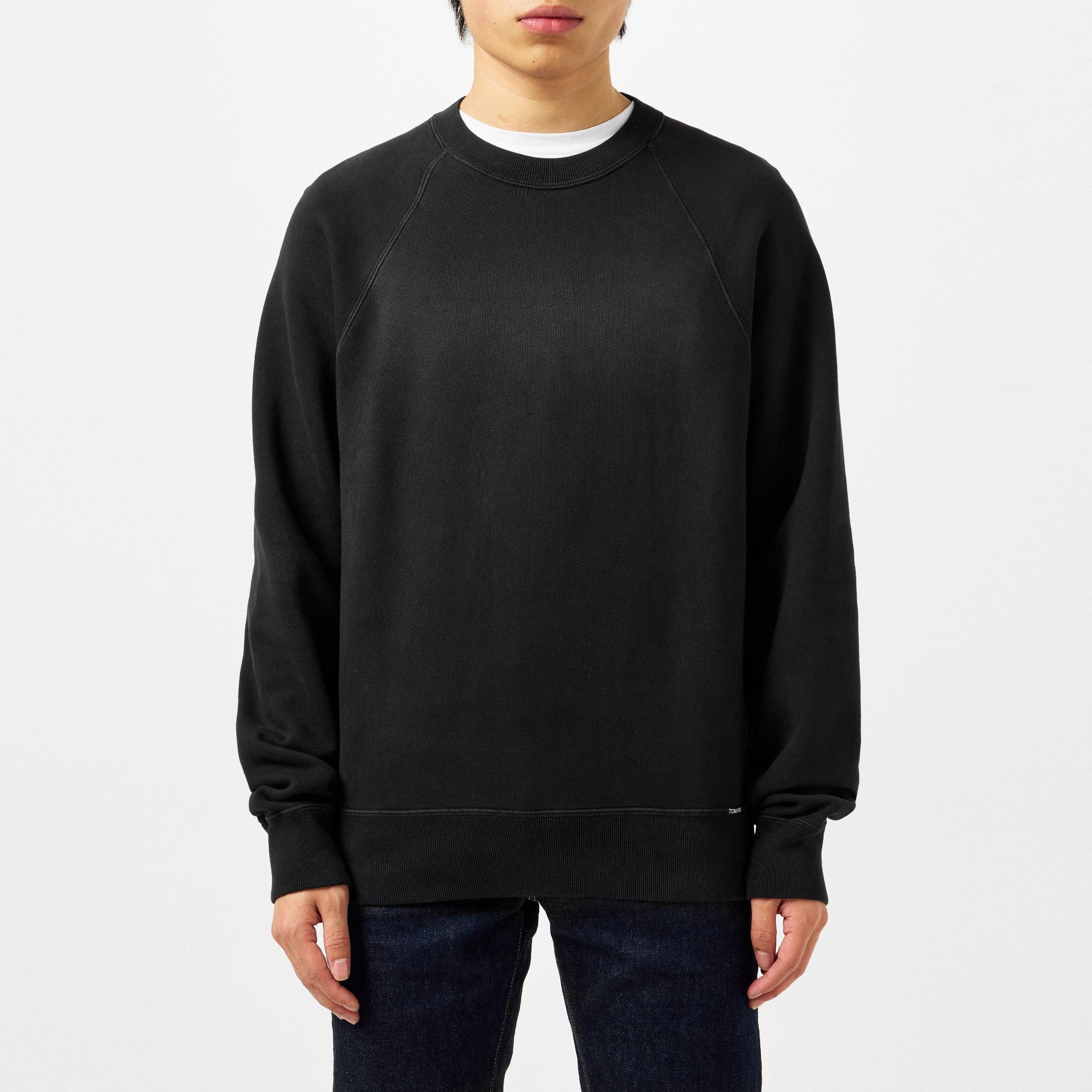 Men's Plain Cotton Crew Sweatshirt