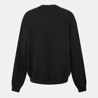 All-Over Logo Crew Sweater