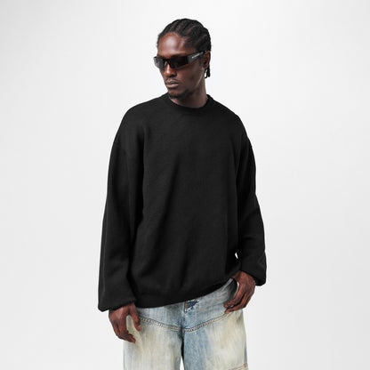 All-Over Logo Crew Sweater