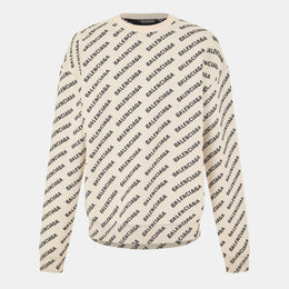 Mini All-over Logo Sweater