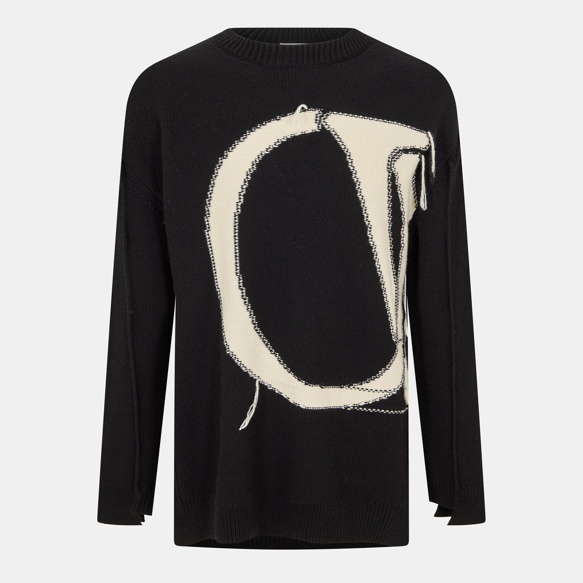 Off Maxi Crew Neck Sn99