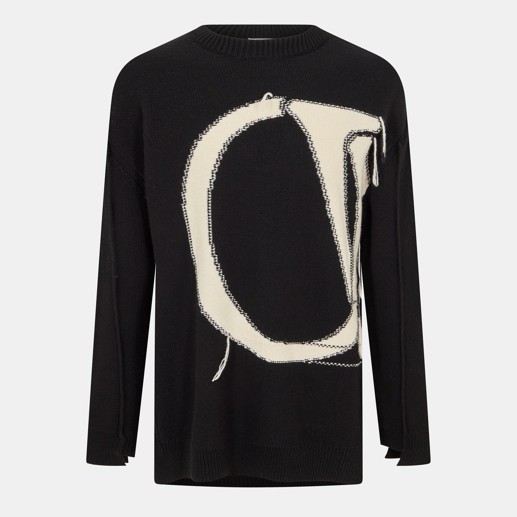 Off Maxi Crew Neck Sn99