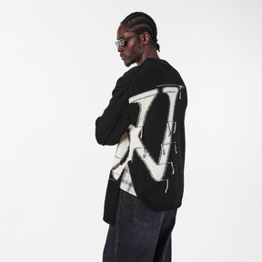 Off Maxi Crew Neck Sn99