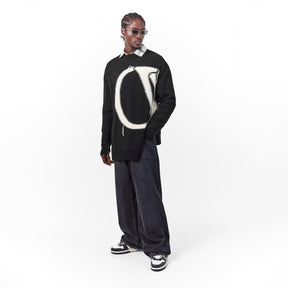 Off Maxi Crew Neck Sn99