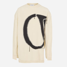 Off Maxi Crew Neck Sn99