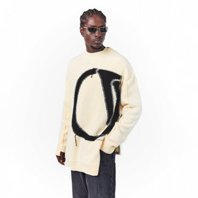 Off Maxi Crew Neck Sn99