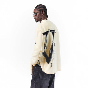 Off Maxi Crew Neck Sn99