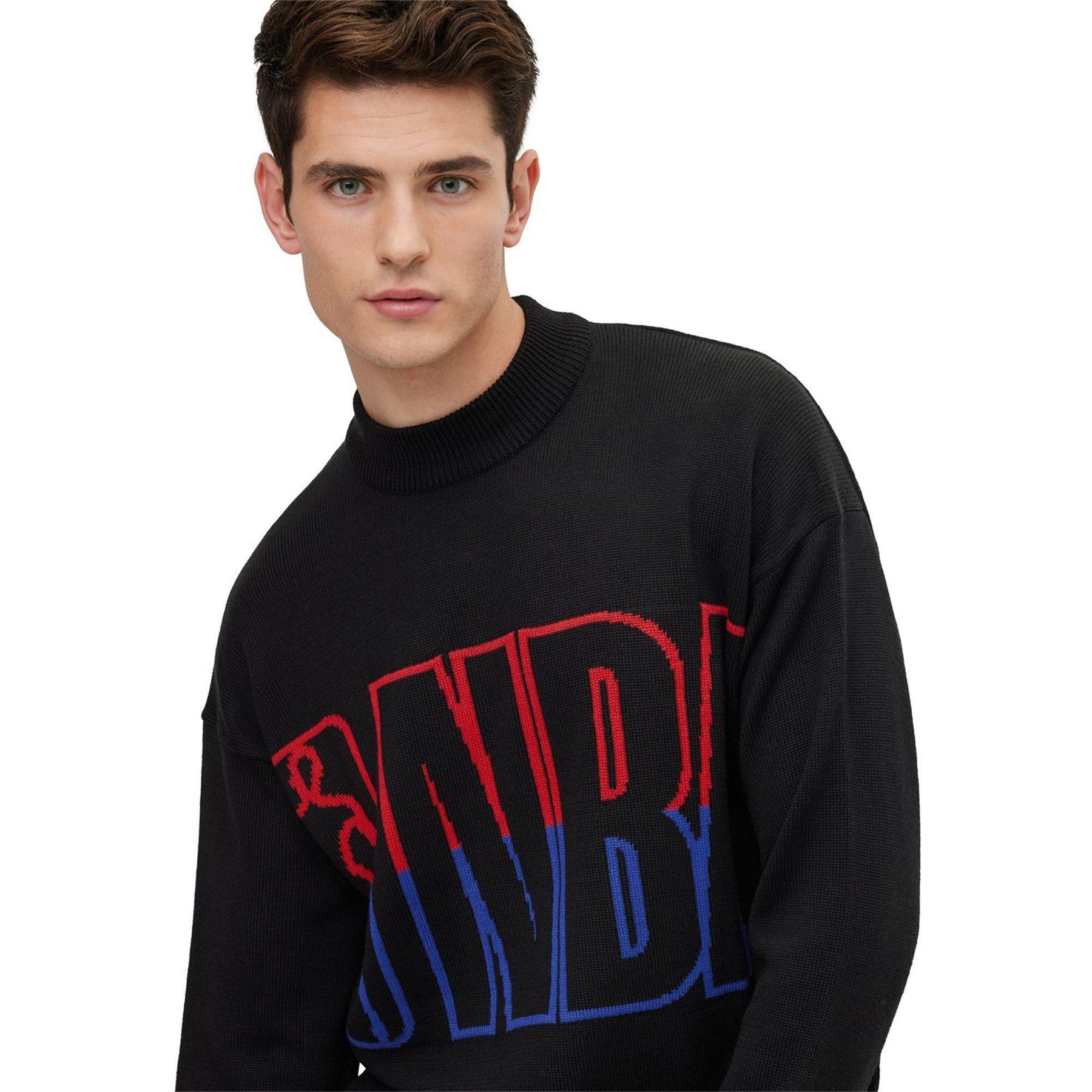 Men's Knit NBA Sweater, Knitted Design