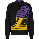 Men's Knit Lakers Sweater, Knitted Design