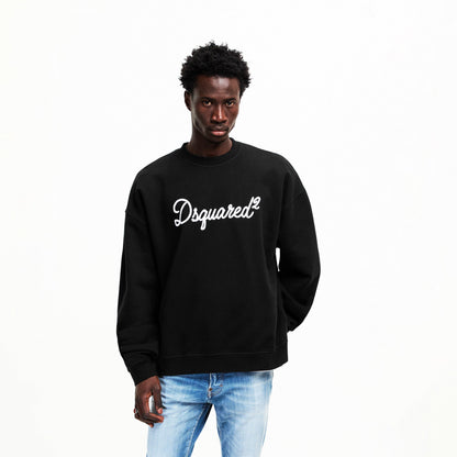 DSQ Big Signature Crew Sweatshirt