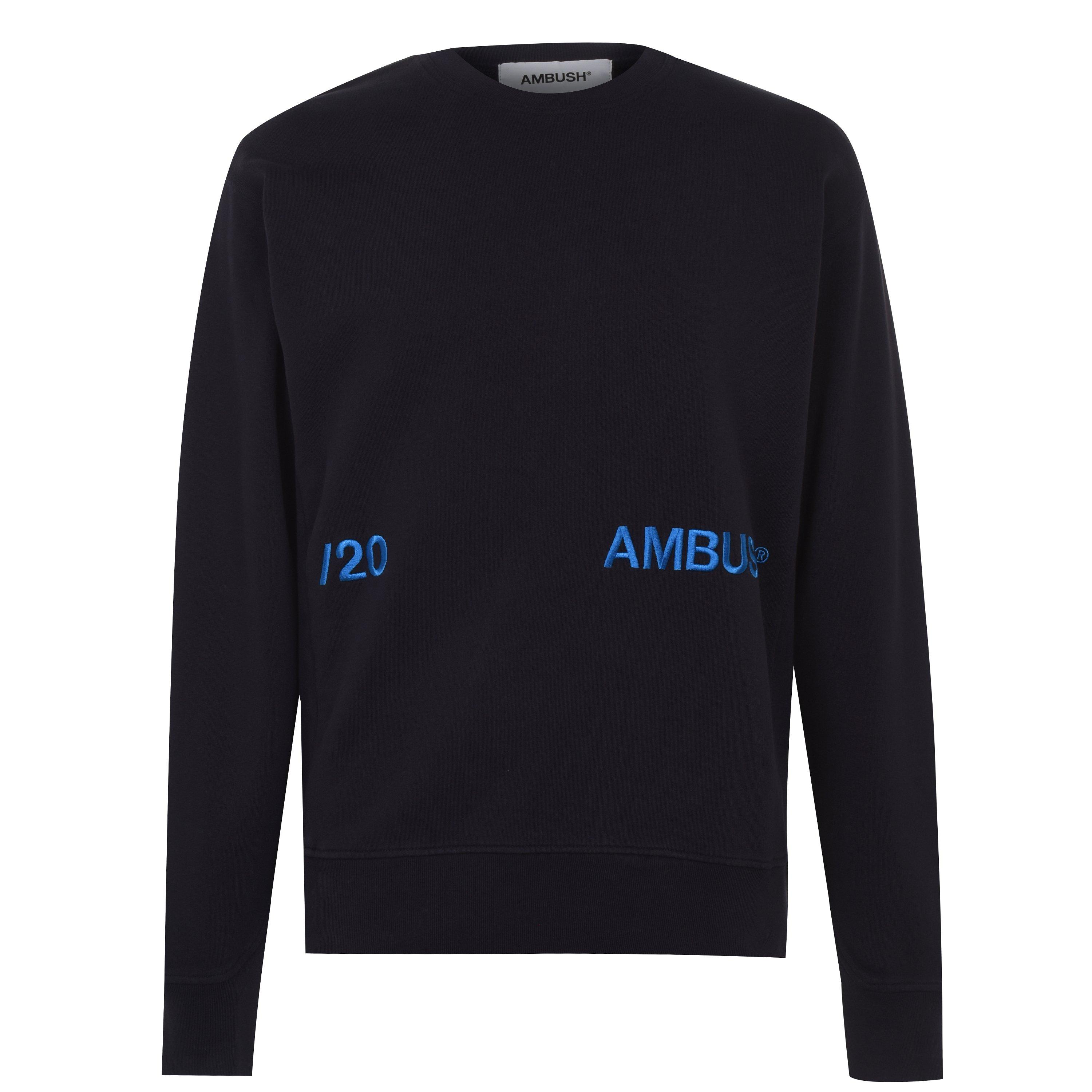 Embroidered Crew Sweatshirt
