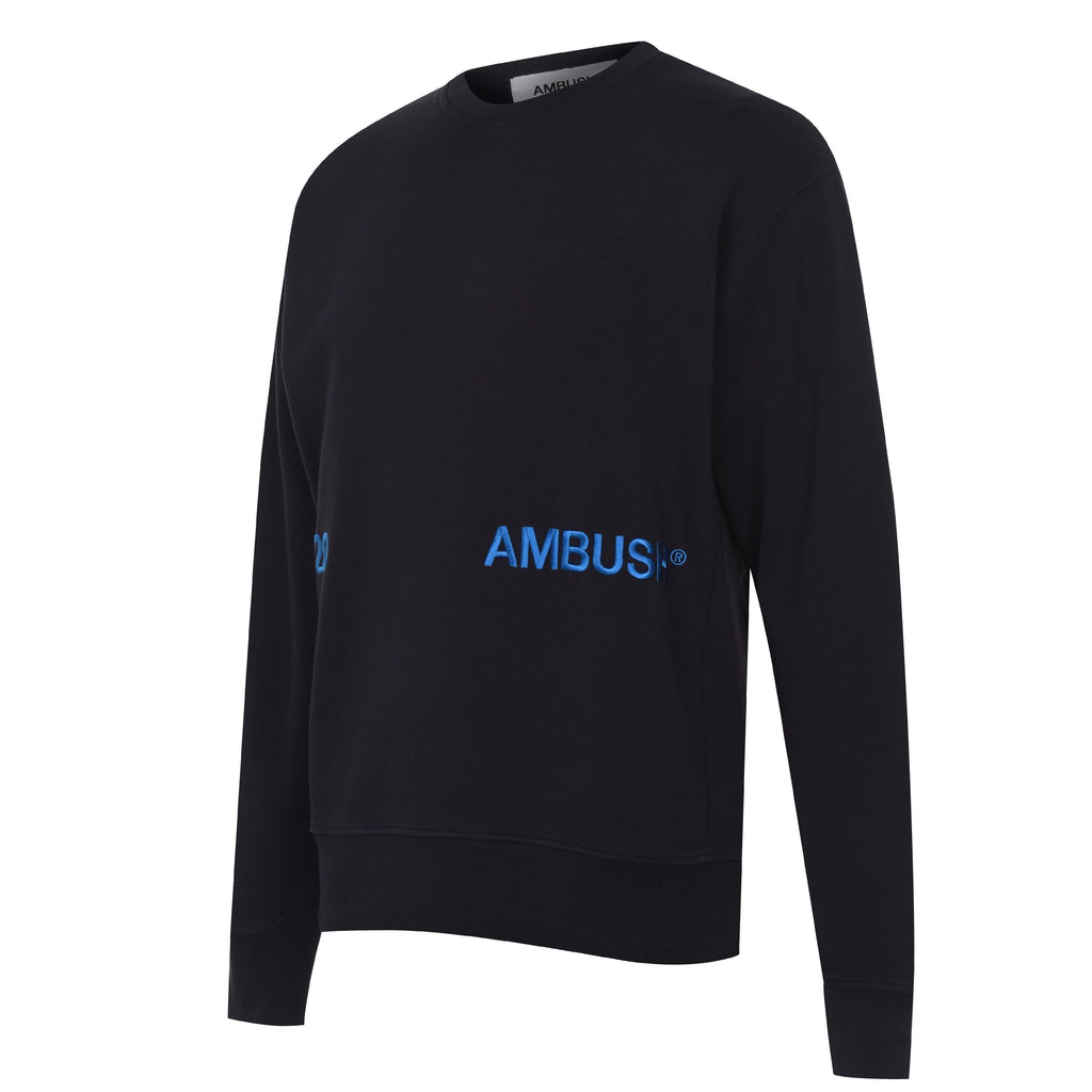 Embroidered Crew Sweatshirt