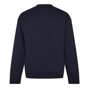 Stitched Logo Organic Cotton Sweatshirt
