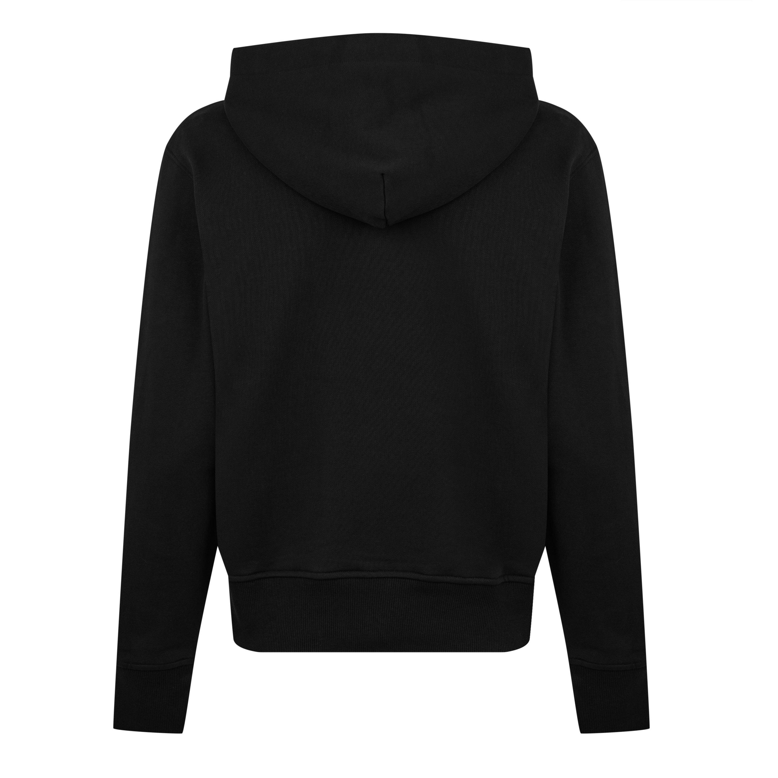 Logo Patch Zip Hoodie